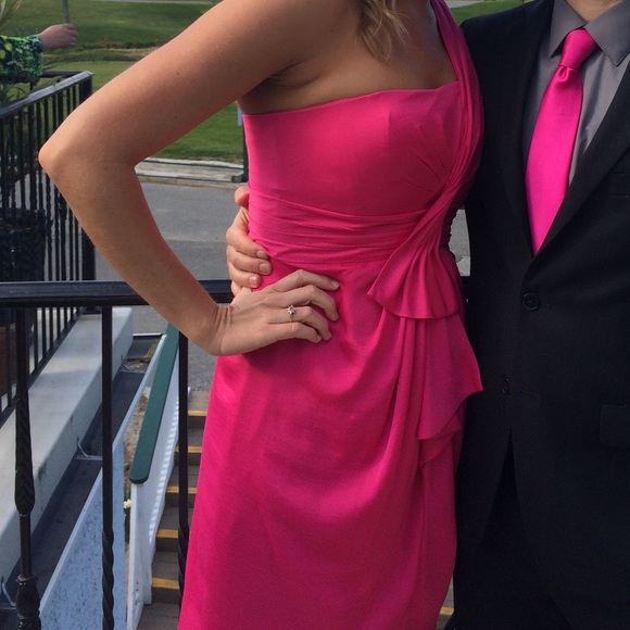 BCBG one shoulder dress - Picture 2 of 3